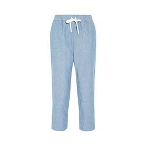Sleepy Jones Hannah Cotton Chambray Pajama Pants Size Small